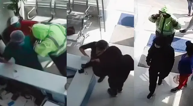 Los delincuentes usaban mascarillas para no ser identificados. Los delincuentes usaban mascarillas para no ser identificados.