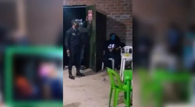 Los detenidos no respetaban el correspondiente distanciamiento social.