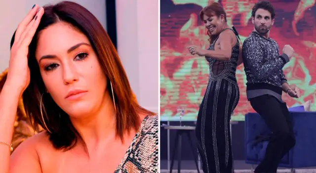 Magaly Medina sorprende a Rodrigo gonzález.