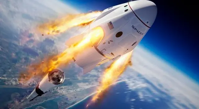 Astronauta revela fotografía de lo que se ve en una nave ingresando a la Tierra