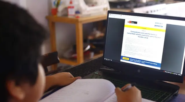 Programación y horario de clases virtuales de Aprendo en casa.