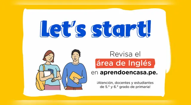 Aprendo en casa SEMANA 19: clases de inglés online para 5 y 6 grado de primaria