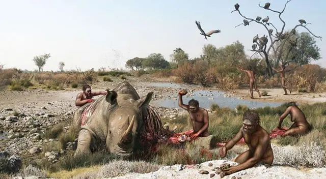 El Homo Habilis fue el primer cazador.