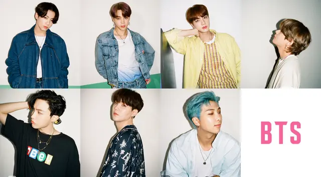 Los integrantes de la banda de K-pop, Jin, RM, Suga, J-Hope, Jimin, V y Jungkook, sorprendieron al mostrarse con nuevos peinados y colores de cabello.