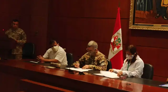 En la primera lista de este convenio ya se encuentran inscritos 2 mil militares. (Foto: Karla Cruz/URPI-GLR). En la primera lista de este convenio ya se encuentran inscritos 2 mil militares. (Foto: Karla Cruz/URPI-GLR).