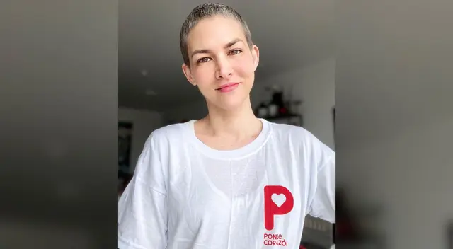 Anahí de Cárdenas recordó su propia experiencia como paciente oncológica, y aseguró que todo tipo de ayuda sirve para poder salvar vidas.