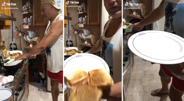 El video viral logró más de 2 millones de reproducciones en TikTok.