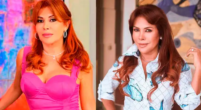 Magaly Medina realiza divertido TikTok.