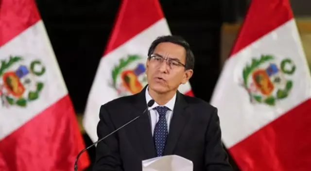 Mensaje a la nación de Martín Vizcarra.