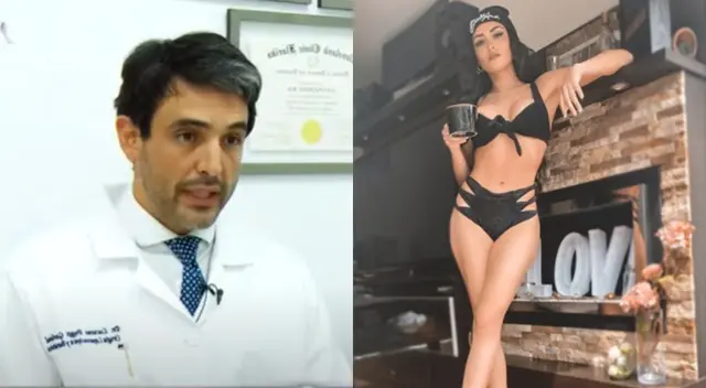 El doctor Luciano Poggi aseguró en Magaly TV La Firme que el peso de Michelle Soifer no va de acuerdo con su talla, y se mostró consternado por su salud.