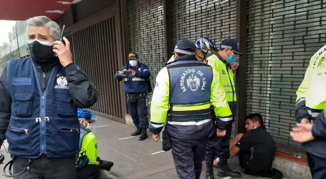 Los hombres fueron derivados a la comisaría de Alfonso Ugarte.