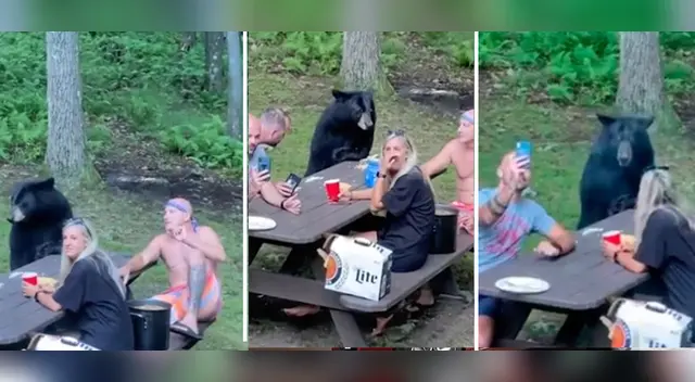 La divertida escena causó furor en las redes sociales. La divertida escena causó furor en las redes sociales.