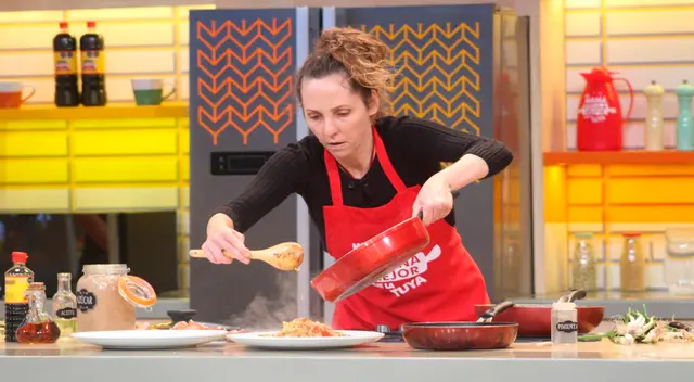 Se lució en la cocina