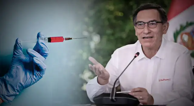 Presidente Martín Vizcarra asegura que la vacuna aún se encuentra en una etapa final de validación.