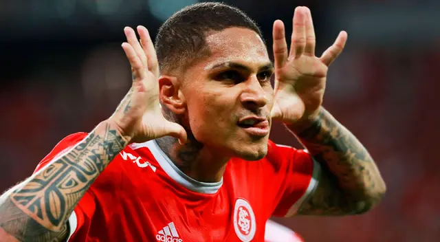 Paolo Guerrero ha cumplido dos años en el Inter de Porto Alegre.