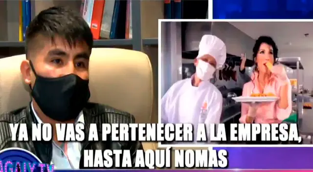 Extrabajador señala que Patty Wong nunca se comunicó con él.