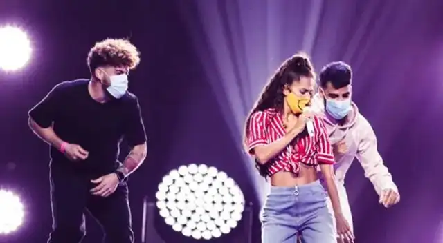 Premios Juventud 2020: Artistas ensayan con mascarillas por temor a contagios de COVID-19 Premios Juventud 2020: Artistas ensayan con mascarillas por temor a contagios de COVID-19