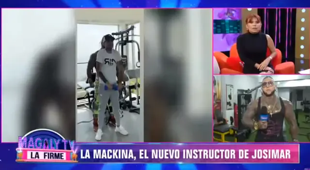 Josimar entrena con la 'Mackina' para ser un chico fitness
