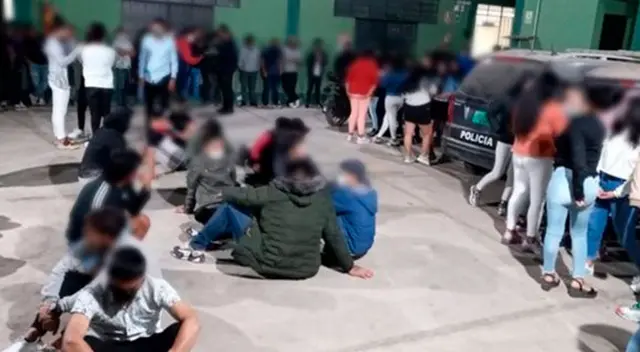 En intervención policial en Chiclayo se logró intervenir a 124 personas. En intervención policial en Chiclayo se logró intervenir a 124 personas.