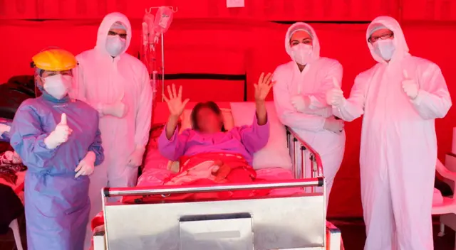 La madre de familia se mostró agradecida por los profesionales de la salud quienes fueron vitales en su proceso de recuperación.