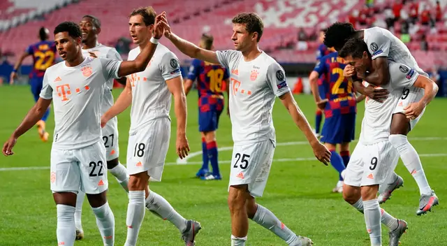 ¡Una paliza! Bayern derrota al Barcelona y lo deja fuera de la Champions. ¡Una paliza! Bayern derrota al Barcelona y lo deja fuera de la Champions.