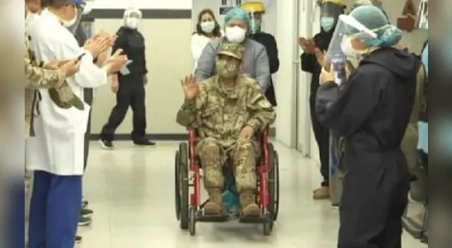 Tras 82 días de hospitalización, dan de alta a miembro del Ejército.