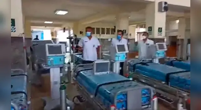 Donan equipo médico COVID-19 a la PNP. Donan equipo médico COVID-19 a la PNP.