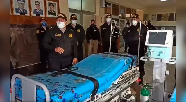 Donan equipo médico COVID-19 a la PNP. Donan equipo médico COVID-19 a la PNP.