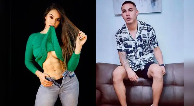 Jossmery Toledo y Jean Deza se muestran enamorados.