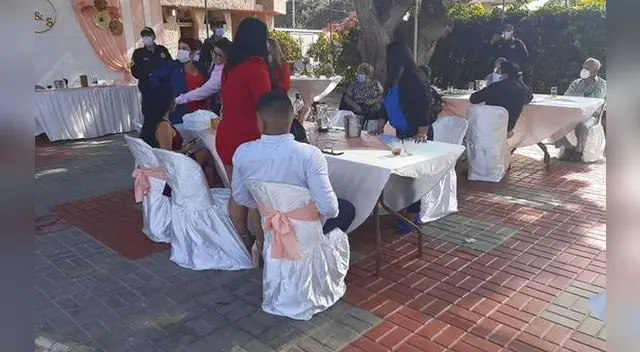 Detienen a 30 personas que participan en un matrimonio, en Trujillo. Foto referencial. Detienen a 30 personas que participan en un matrimonio, en Trujillo. Foto referencial.