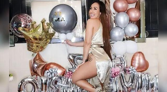 Dorita Orbegoso feliz por su relación sentimental.