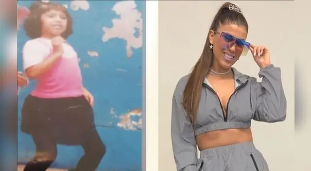 Yahaira Plasencia revela cómo se veía de niña.