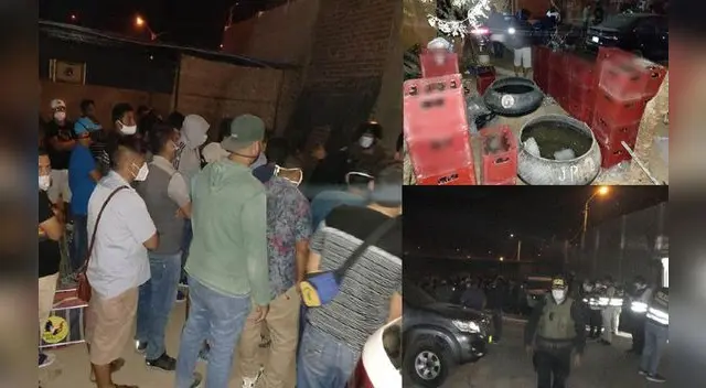 Los detenidos ni siquiera respetaban el correspondiente distanciamiento social. Los detenidos ni siquiera respetaban el correspondiente distanciamiento social.