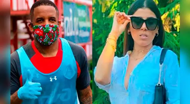 Yahaira Plasencia y Jefferson Farfán en Perú.