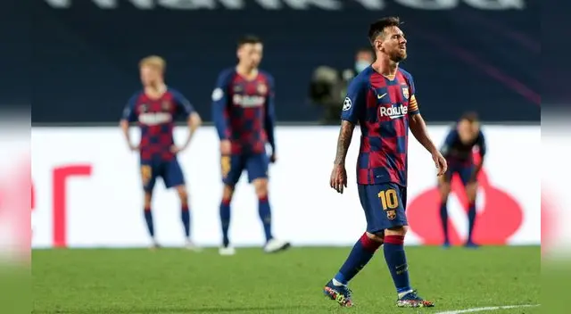 El Barcelona de Lionel Messi fue eliminado de la Champions League con un resultado de escándalo. El Barcelona de Lionel Messi fue eliminado de la Champions League con un resultado de escándalo.