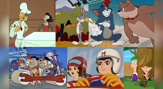 Dibujos animados de la infancia. Dibujos animados de la infancia.
