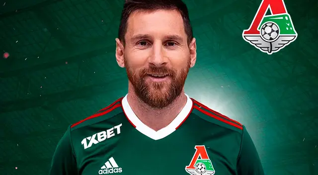 Lionel Messi es la imagen que compartió el Lokomotiv. Lionel Messi es la imagen que compartió el Lokomotiv.