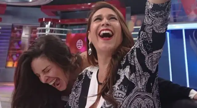 Verónica Linares se ausentará de América Noticias para convertirse nuevamente en madre, y su amiga Rebeca Escribens le mandó sus mejores deseos.