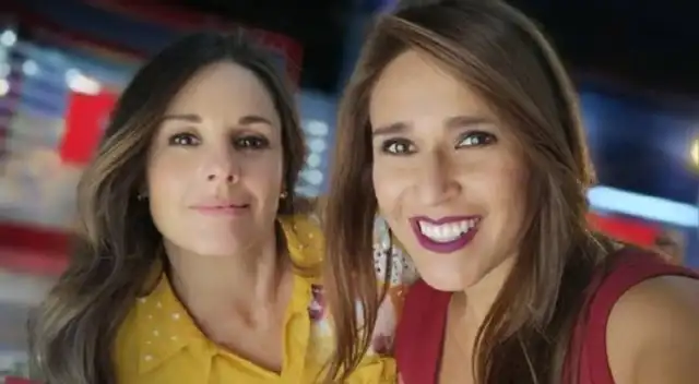 Verónica Linares se ausentará de América Noticias para convertirse nuevamente en madre, y su amiga Rebeca Escribens le mandó sus mejores deseos.