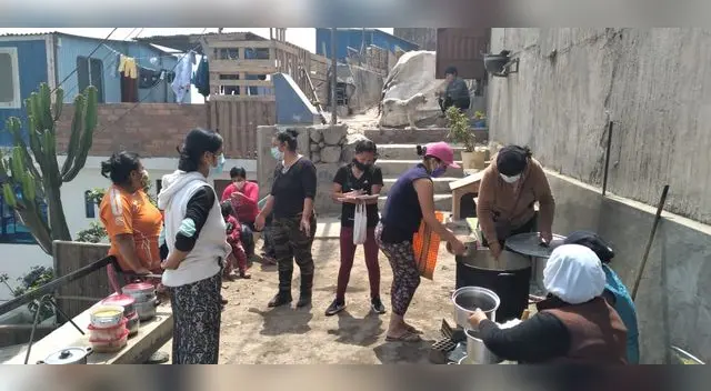 Madres de familia piden ayuda para realizar olla común Madres de familia piden ayuda para realizar olla común