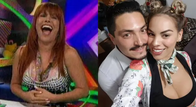 Magaly Medina le aconsejó a Aída Martínez tomarse un té antes de declarar en redes sociales, y se burló de la carrera de su pareja, Adolfo Carrasco. Magaly Medina le aconsejó a Aída Martínez tomarse un té antes de declarar en redes sociales, y se burló de la carrera de su pareja, Adolfo Carrasco.