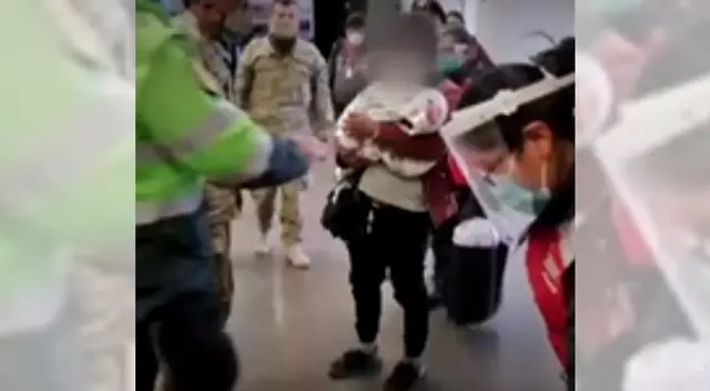 Bebé fue atacado con ácido en Puno. Bebé fue atacado con ácido en Puno.