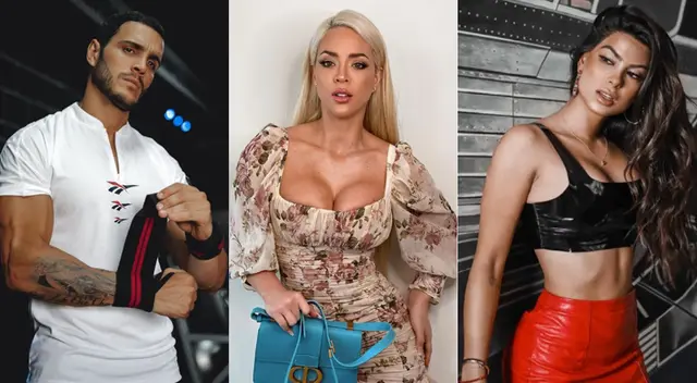 Mario Irivarren e Ivana Yturbe molestos con Sheyla Rojas. Mario Irivarren e Ivana Yturbe molestos con Sheyla Rojas.