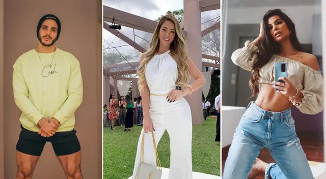 Mario Irivarren e Ivana Yturbe molestos con Sheyla Rojas. Mario Irivarren e Ivana Yturbe molestos con Sheyla Rojas.