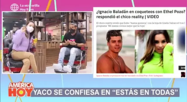 Yaco Eskenazi aseguró que Ethel Pozo e Ignacio Baladán tienen química, y dejó entrever que sí podría pasar algo más entre ellos. Yaco Eskenazi aseguró que Ethel Pozo e Ignacio Baladán tienen química, y dejó entrever que sí podría pasar algo más entre ellos.