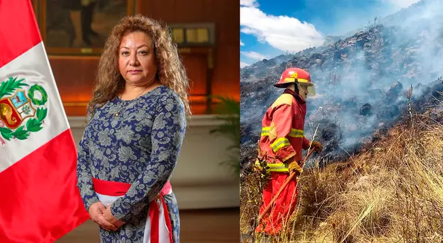 Kirla Echegaray, titular del Ministerio del Ambiente. Kirla Echegaray, titular del Ministerio del Ambiente.