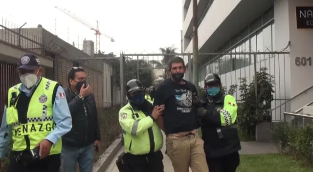 Capturan a ladrón en Surco. Capturan a ladrón en Surco.