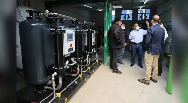 Instalan dos plantas de oxígeno en Loreto