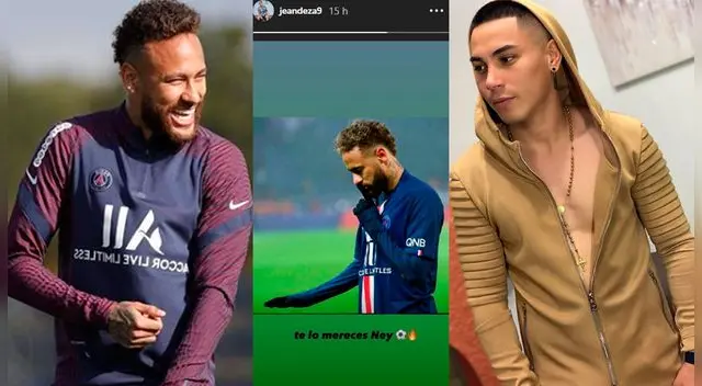 Jean Deza felicita a Neymar por avanzar a la final de Champions.