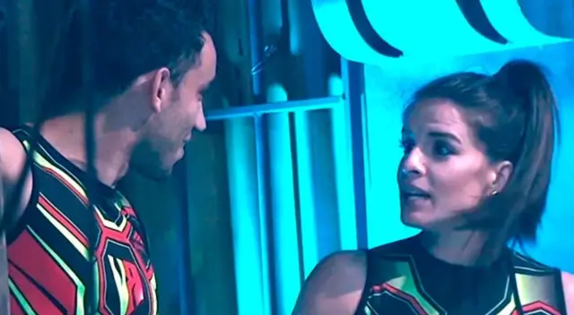 Said Palao decidió dejar de lado su acercamiento con Alejandra Baigorria, y la tomó por sorpresa al ganarle en una competencia.